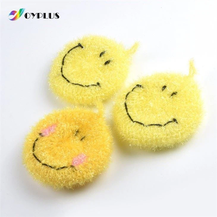 Smiley Face Wash Towel