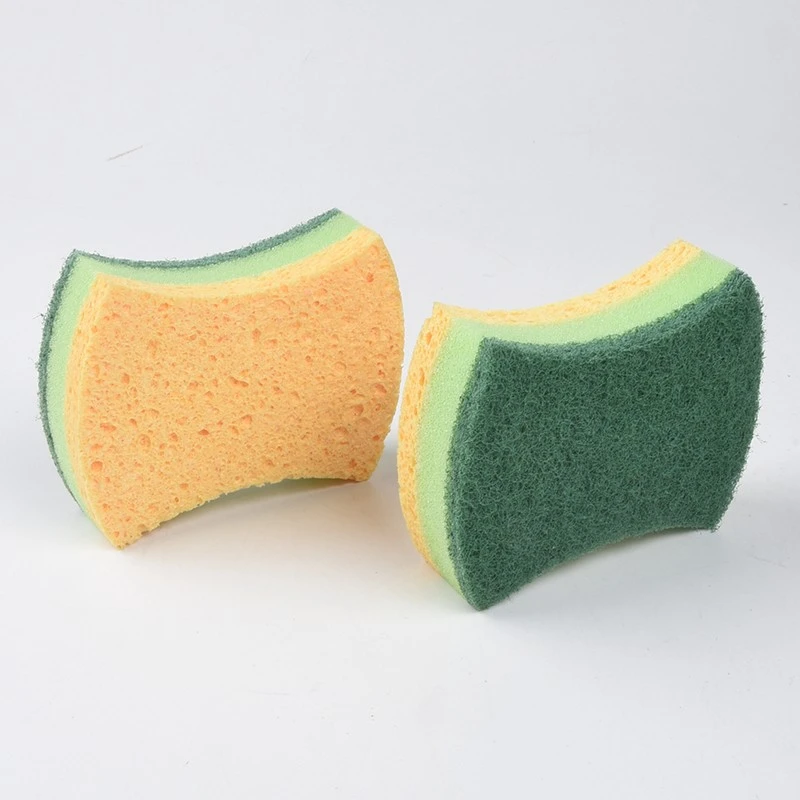 (2 Pk) 2 in 1 Cellulose Sponge factory