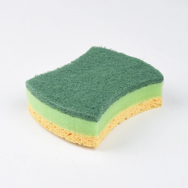 (2 Pk) 2 in 1 Cellulose Sponge high quality